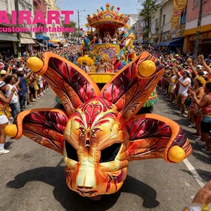 Novelty Inflatable Mask Decoration Theme Party Props