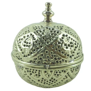 Hanging Gold Votive Ball for Christmas Decoration New Year Decor Tree Decorative Festival Ornaments Handicrafts