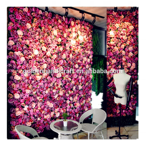 Wedding Decorative Backdrop Panels Artificial Peony Flower Wall