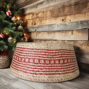 Chrismart Elegant Christmas Tree Stand with Accessories Including a Luxurious Tree Collar