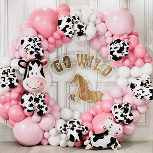 Kit Farm Party Birthday Decoration Party Baby Shower Go Wild Decor Accessories Diy Latex Globo Anniversary Balloon Garland Arch