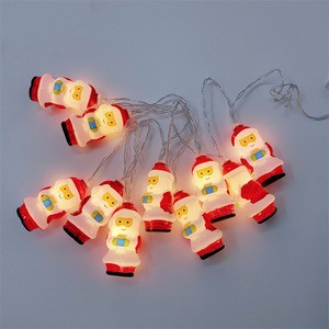 Wholesale Cheap 10LED Santa Snowman String Light 165cm IP20 Rated for Home & Outdoor Christmas Party Lights