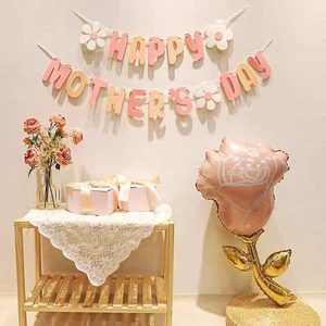 Happy Mother's Day Decorations Banners Room Decorations Atmosphere Dressing Photography Props Festival Celebrate Supply