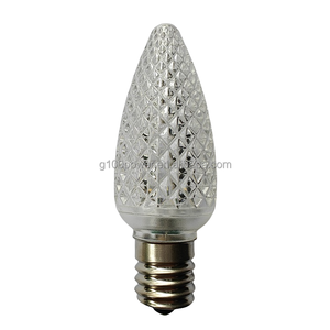 Top Quality LED SMD Retrofit C9 Sun Warm White Christmas Light Bulbs Polycarbonate for Outdoor Commercial Holiday Lighting