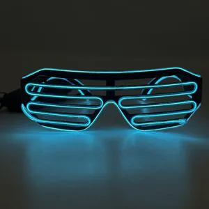 LED Glasses | Single-Color Durable Plastic for Halloween Birthday & Valentine's Day | Party Supplies | Wholesale
