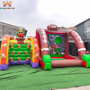 Party Rental Dart Board Ball Game Interactive Inflatable Double-Sided Eco-Friendly Ring Toss Safety Durable PVC Customizable for