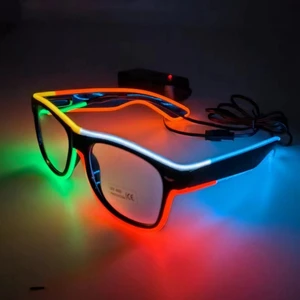 Light up Party Glasses LED Glasses Glow in Dark Birthday Concerts Cosplay Party Supplies Glow Sticks