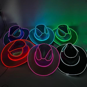 High Quality LED Light up Party Favors Led Hat Glasses Bow Tie Birthday Gift Club Party in the Dark Party Decor Supplies