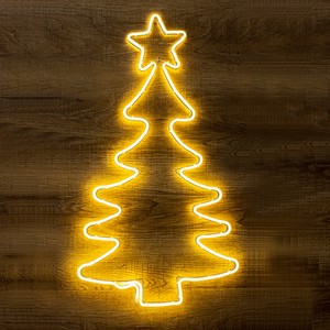 Light Factory Christmas Tree Shape Home Decoration Neon Lamp Garden Shop Decor Holiday Christmas Lights for Outdoor Use