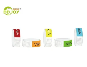 Events & Party Supplier 3/4 Inch Tear-proof Tyvek Identification Band Paper Bracelet Festival Armbands Wristbands