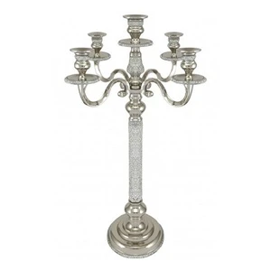 Trusted Exporter Offers Royal Silver Candelabra Highest Grade Wedding Centerpieces & Table Decorations at Best Price