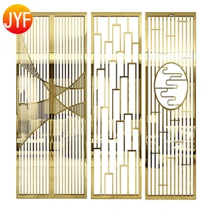 ZZ0028 Good Quality Stainless Steel Decorative Wall Partition Balcony Room Divider Outdoor Balcony Privacy Screen
