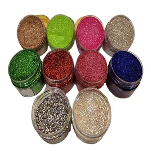 Top Selling Christmas Decoration Supplies Christmas Tree Stand & Accessory Sizes 0.08 6 Color Glitter Powder for Sale