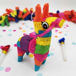 Mini Donkey Paper Pinata Mexican Carnival Party Decoration Children's Birthday Games Props Toys