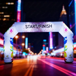 Custom Race Start Finish Line Inflatable Arch | Event Supplier Wholesale | Corporate Branding | 1PC MOQ I Factory Direct