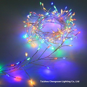 Cross-Border LED Copper Firecracker Lamp Christmas Centipede Foot String With Iron Wire IP65 Party Lighting