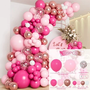 Wholesale in Stock Balloon Decorations Kit Birthday Party Background Arch Garland Supplies Wedding Party Supplies