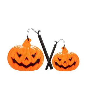 New Halloween Pumpkin Figurines Hand-held Pumpkin Lantern Ghost Festival Decoration