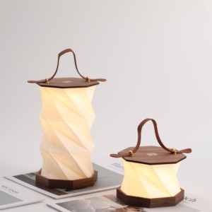 2026 Trending New Folding Paper Lamp Night Light Novelty Table Light Home Decor Practical Crafts Promotional Day Delicate Gifts