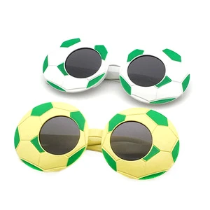 Football Games Felt/Plastic Sunglasses ZHIXIA Brand Factory Cheap Promotional Digital Printing OEM/ODM Available Party