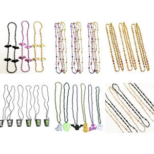 POWER Halloween Party Decorations Necklace Party Pearl Necklace Costume for Masquerade Ball Props Halloween Accessories