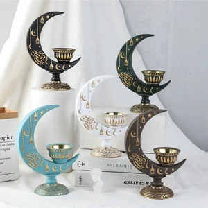 New Middle East Arabia Moon and Star Incense Arabic Ramadan Moon Incense Burner Eid Mubarak Incense Holders Supplies