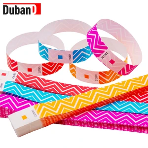 Party Disposable Fluorescent Striped Wave Bracelets Jewelry,for Parties, Nightclubs, and Discos