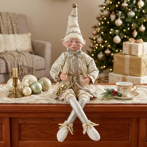 Novelty Champagne Elf Doll Room Big Christmas Decor Source Factory Plush Doll Gnomes