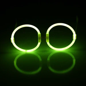 Glow Eye Glasses Fluorescent Glow Stick Glasses Luminous Party Eyewear