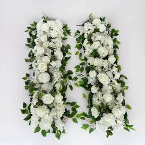 Artificial Rose Wedding Decorations: Wicker Wall Decor for the Living Room; Wreath for Parties, Dinners, and Dining Tables