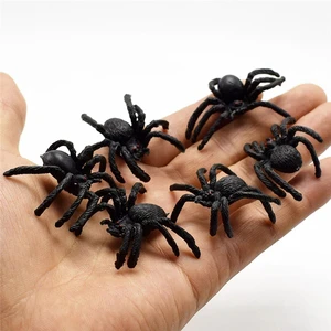 Halloween Decoration Hot Trick or Treat Halloween Novelties Supplies Simulation Spider and Flies Props Home Decor Party Supplies