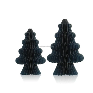 Green Medium Size Christmas Decoration Holiday Party Supplies Christmas Ornaments Paper Window Display for Home Decor