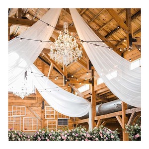 Voilage Mariage Plafond Chiffon Event Drapes Wedding Ceiling Draping