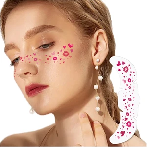 Multi-color Freckle Tattoo Stickers Waterproof Face Decals for Festival & Party Makeup Custom Patterns Available