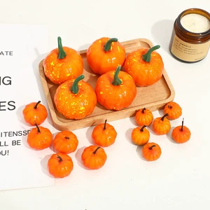High Quality Wholesale Artificial Pumpkins Halloween Thanksgiving and Fall Decorations for Home for Valentine's Day