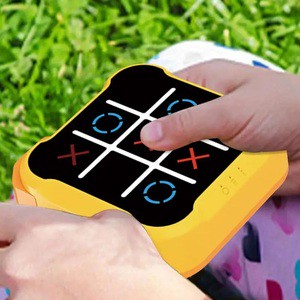 Portable X and O Letters for Tic-Tac-Toe Party Electronic Trouble Board Game Board Games Set Party & Holiday Supplies W24-876