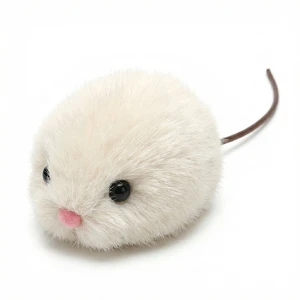 Plush Magic Mouse with Magnetic Nose 13cm Size Party Novelty Gift for Tricks