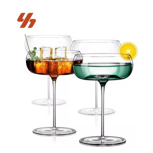 High Quality Classic Multi-Shape Wine Glasses for Party Use Premium Transparent Glass 201-300ml Capacity Mixology Stemmed Cups