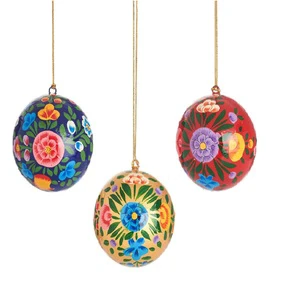 Handcrafted Kashmir Christmas Ornaments Unique Home Decor for Holiday Season