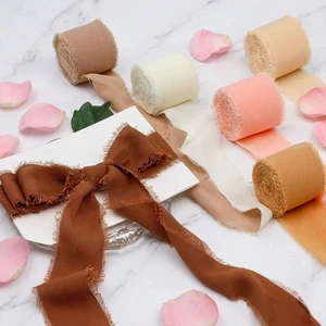 AM-RP030 Ammy Handmade Custom Solid Color Cotton Ribbon Spool for Christmas Hanukkah Easter Decorations-for Gifts and Flowers