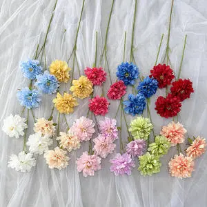 Colorful Long Stem Wedding Events Decorations Artificial Flower Table Floral Centerpiece Backdrop Arrangements