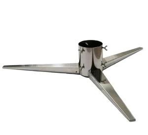 Furniture Accessories Parts Tree Stand Black Christmas Tree Stand Base for Home Decore Aluminium Star Stable Base Chair