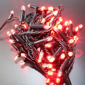 Commercial Grade 30m Outdoor Christmas Fairy Lamp 300LED Red String Light IP67 Weather Resistant for Rain & Snow