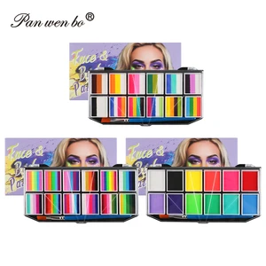 Customizable Festival Clearly Colorful Makeup Multi Colors Face Paint Body Face Art Painting