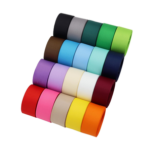 Large Stock Wholesales 1Inch 25mm 196 Solid Colors Grosgrain Ribbon