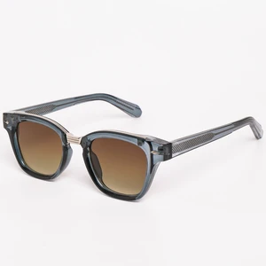 Finewell 3527 Classic Tortoise Square Sunglasses Retro Metal Bridge Eyewear Luxury Brand Shades Custom Logo Wholesale
