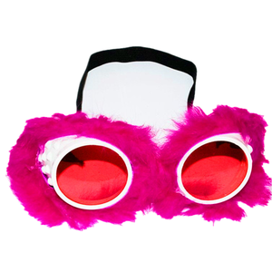 Novelty Fancy Dress Costume Xmas New Year Pink Color Funny Party Glasses HPC-0634