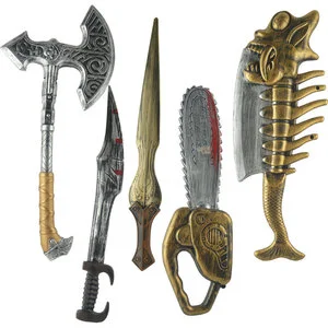 Theme Halloween Decoration Set Party Supplies Halloween Props Sword Electric Saw Axe Halloween Merchandise