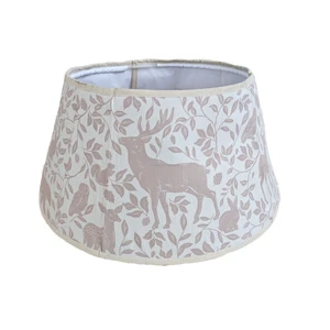 Wholesale Faux Suede Expandable Christmas Stands Band with Digital Print Woodland Scene for Holiday Decorations