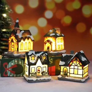 Christmas Lantern Light Merry Christmas Decorations for Home Christmas Tree Ornaments Xmas Gifts 2023 New Year 2023
